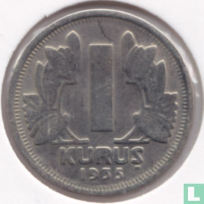 Turkey 1 kurus 1935 - Image 1