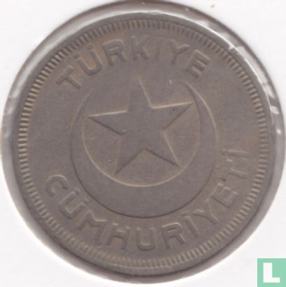 Turkije 10 kurus 1936 - Afbeelding 2