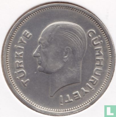 Turquie 1 lira 1937 - Image 2