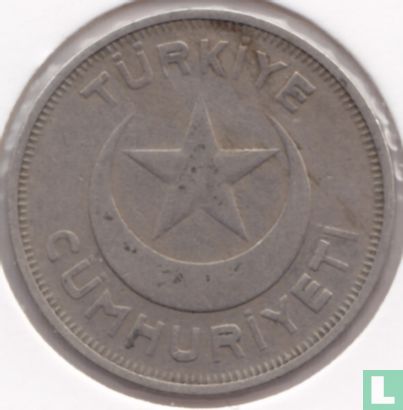 Turkije 10 kurus 1940 - Afbeelding 2