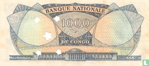 Congo 1000 Francs - Image 2
