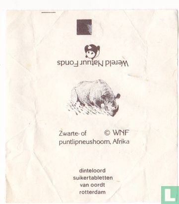 Zwarte of Puntlipneushoorn Afrika 