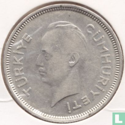 Turquie 1 lira 1940 - Image 2