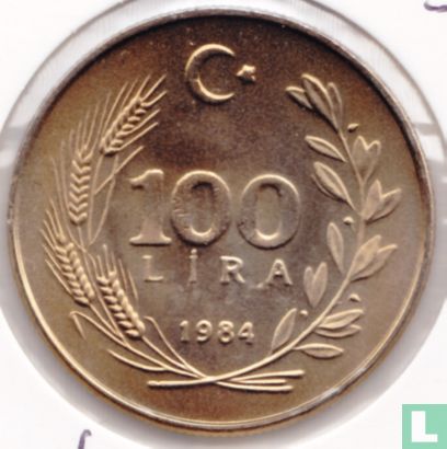 Turquie 100 lira 1984 - Image 1