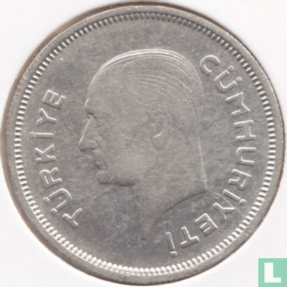 Turkije 1 lira 1939 - Afbeelding 2
