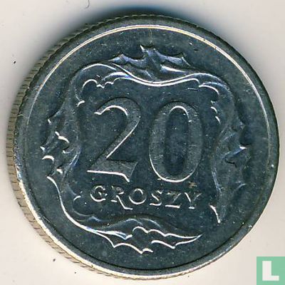 Poland 20 groszy 1997 - Image 2