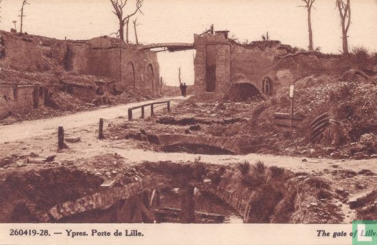 Ruines d'Ypres - Porte De Lille