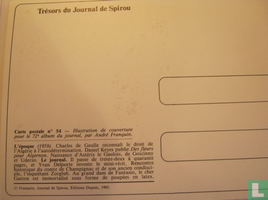 54. Trésors du Journal de Spirou - Afbeelding 2