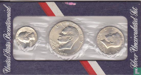 Verenigde Staten jaarset 1976 (zilver) "Bicentennial set" - Afbeelding 1