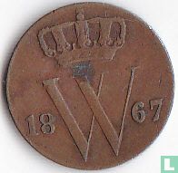 Netherlands ½ cent 1867 - Image 1