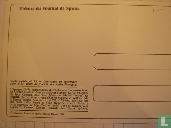 13. Trésors du Journal de Spirou - Afbeelding 2