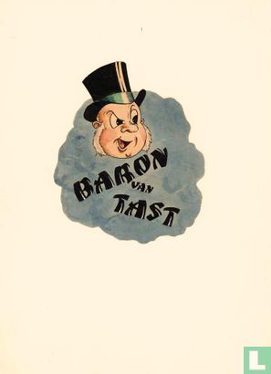 Baron van Tast-originele tekeningen met script - Afbeelding 1