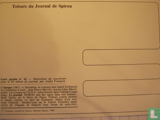63. Trésors du Journal de Spirou - Afbeelding 2