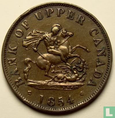 Upper Canada ½ penny 1854 - Image 1