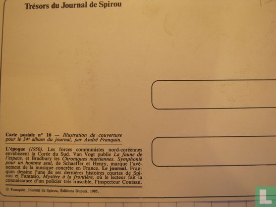 16. Trésors du Journal de Spirou - Afbeelding 2