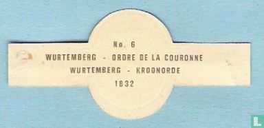 Wurtemberg - Kroonorde - 1832 - Afbeelding 2
