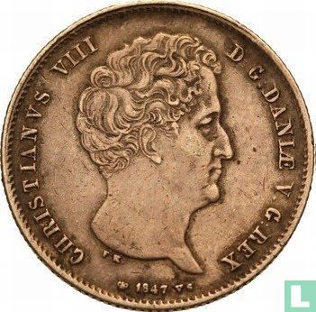 Denemarken 1 rigsbankdaler 1847 (FK/VS) - Afbeelding 1