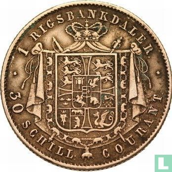 Denemarken 1 rigsbankdaler 1847 (FK/VS) - Afbeelding 2