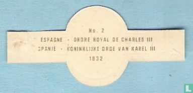 Spanje - Koninklijke orde van Karel III - 1832 - Bild 2