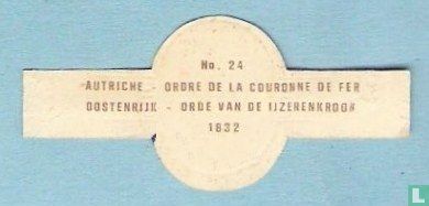 Oostenrijk - Orde van de IJzerenkroon 1832 - Afbeelding 2