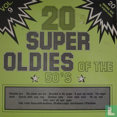 20 Super Oldies of the 50's - Afbeelding 1
