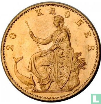 Denmark 20 kroner 1900 - Image 2