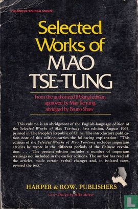 Selected Works of Mao Tse-Tung - Bild 2