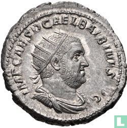 Antoninianus Roman Empire in 238 AD Emperor Balbinus. 2nd emission - Image 1