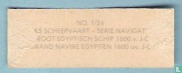 Groot Egyptisch schip  1600 v. J-C - Afbeelding 2