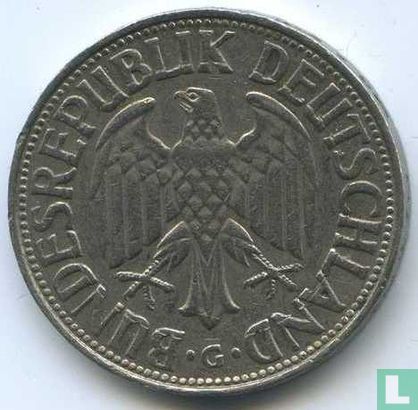 Allemagne 1 mark 1956 (G) - Image 2