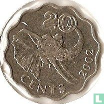 Swasiland 20 Cent 2002 - Bild 1