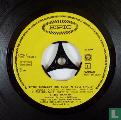 Little Richard,s big rock,n roll single. - Afbeelding 3