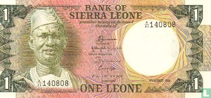 Sierra Leone 1 Leone 1984 - Image 1