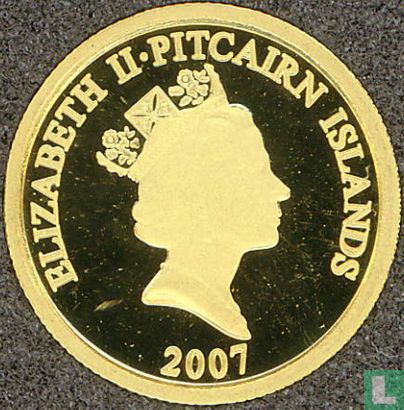 Pitcairn Islands 10 dollars 2007 (PROOF) "Bounty anchor" - Image 1