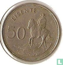 Lesotho 50 lisente 1979 - Image 2