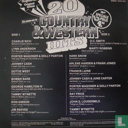 20 Country & Western Hits - Image 2