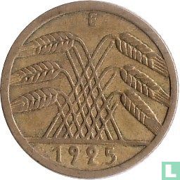 Empire allemand 5 reichspfennig 1925 (E) - Image 1