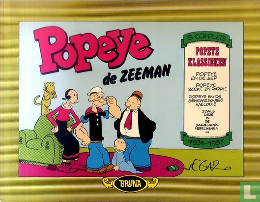Popeye klassieken - Popeye en de jiep + Popeye zoekt z'n pappie + Popeye en de geheimzinnige melodie - Bild 1