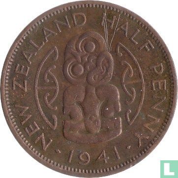 New Zealand ½ penny 1941 - Image 1