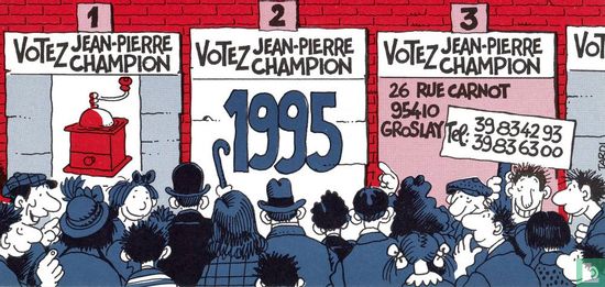 Votez Jean-Pierre Champion 1995