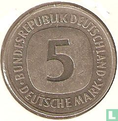 Duitsland 5 mark 1989 (G) - Afbeelding 2