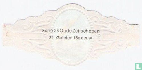 Galeien 16e eeuw - Afbeelding 2