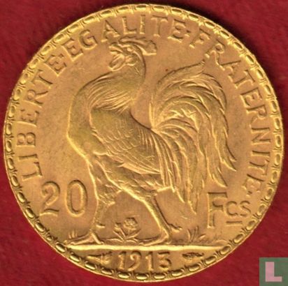 France 20 francs 1913 - Image 1