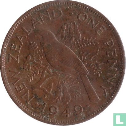 Nieuw-Zeeland 1 penny 1949 - Afbeelding 1