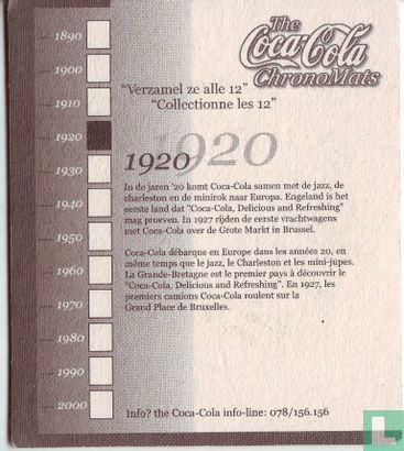 The Coca Cola ChronoMats 1920 - Image 2