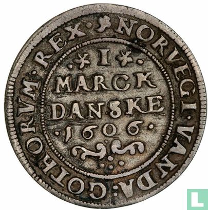 Denemarken 1 marck 1606 - Afbeelding 1