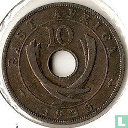 Oost-Afrika 10 cents 1933 - Afbeelding 1