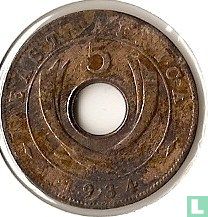 Ostafrika 5 Cent 1934 - Bild 1