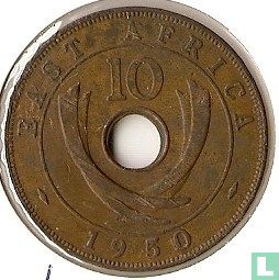 Afrique de l'Est 10 cents 1950 - Image 1