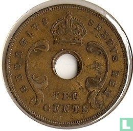 Afrique de l'Est 10 cents 1950 - Image 2